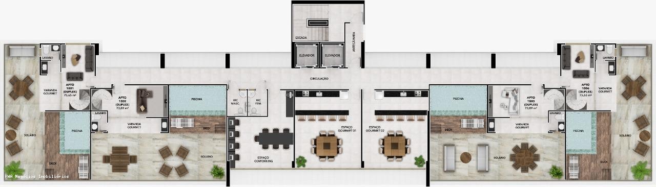 Apartamento, 3 quartos, 77 m² - Foto 34