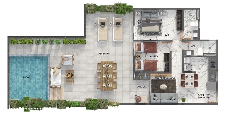 Apartamento, 3 quartos, 71 m² - Foto 8