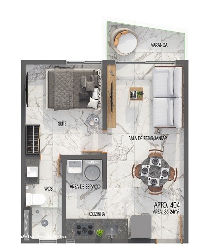 Apartamento, 3 quartos, 71 m² - Foto 16