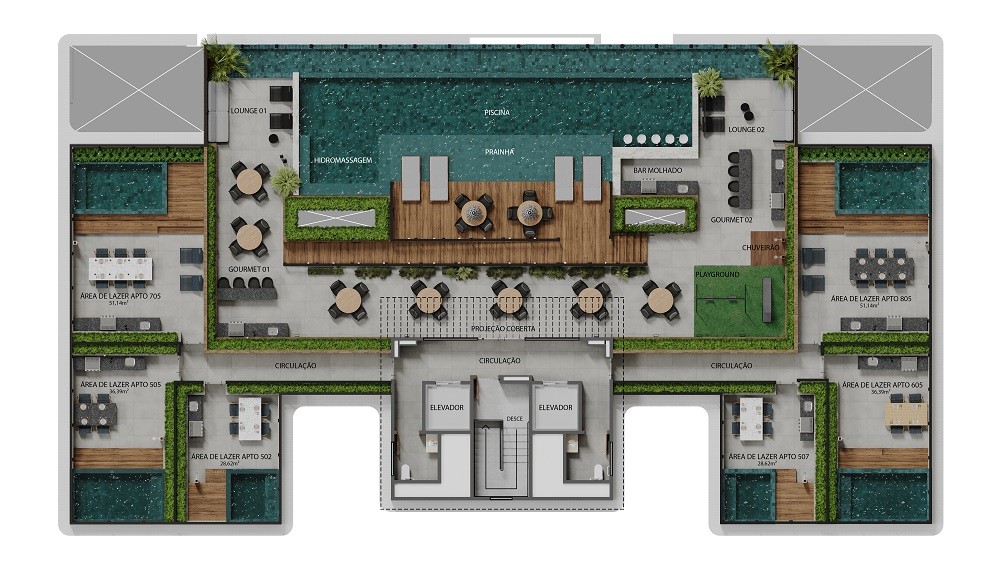 Apartamento, 2 quartos, 55 m² - Foto 24